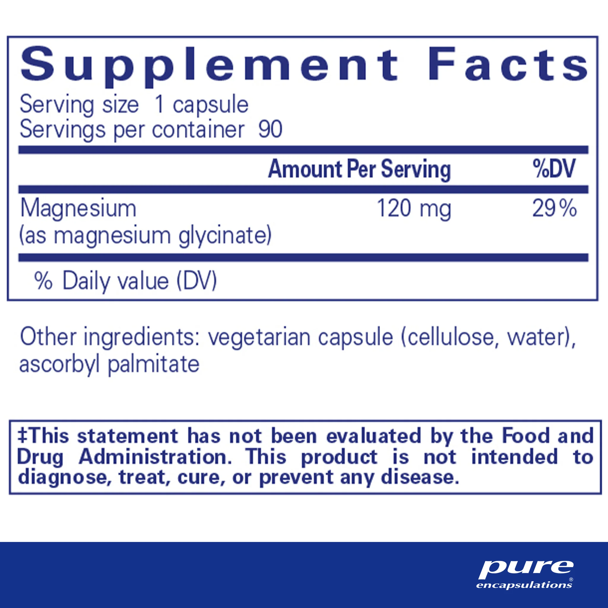 Boost energy, support heart health, and improve digestion with Magnesium Glycinate for gentle, effective wellness support.