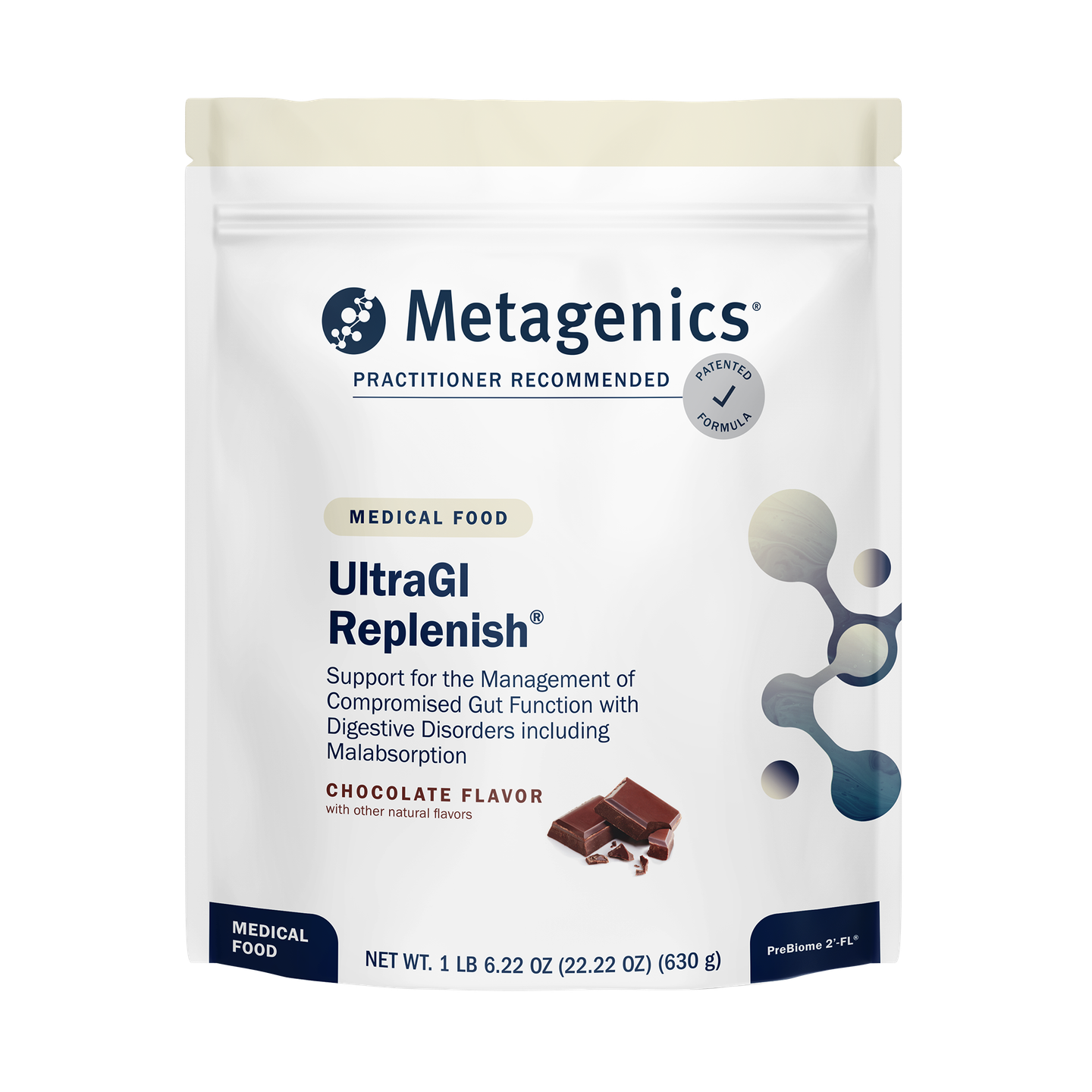 Metagenics UltraGI Replenish specialized medical food for gastrointestinal health and gut lining support
